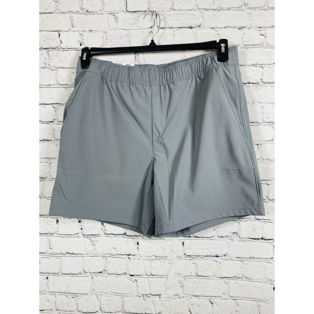 Member's Mark Men's Stretch Moisture Wicking Tech Pull on Short Gray size L